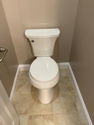 New Toilet Install